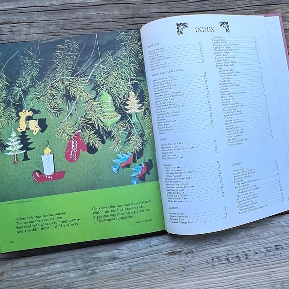 THE IDEALS VINTAGE CHRISTMAS COOKBOOK TREASURY (3 in 1) HARDCOVER 1980 - Picture 6 of 11